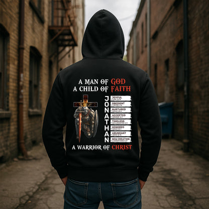 A-Warrior-Of-Christ-With-Name-Letter-In-Bible-Personalized-Back-Printed-Hoodie_4