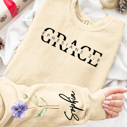 Custom-Favorite-Bible-Verse-With-Birth-Flower-Personalized-Sweatshirt_3