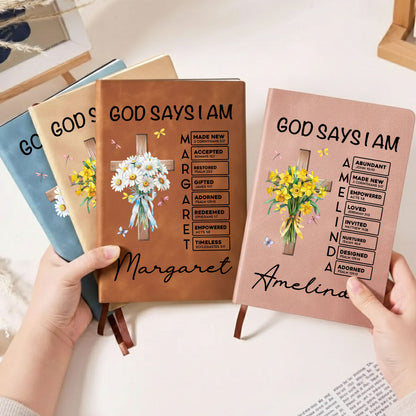 God-Says-I-Am-Name-In-Bible-Verse-Birth-Flower-Personalized-Leather-Journal_1
