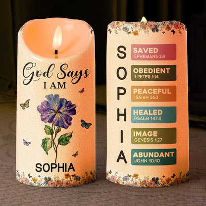 God-Says-I-Am-Name-Letter-In-Bible-Personalized-LED-Candle_1