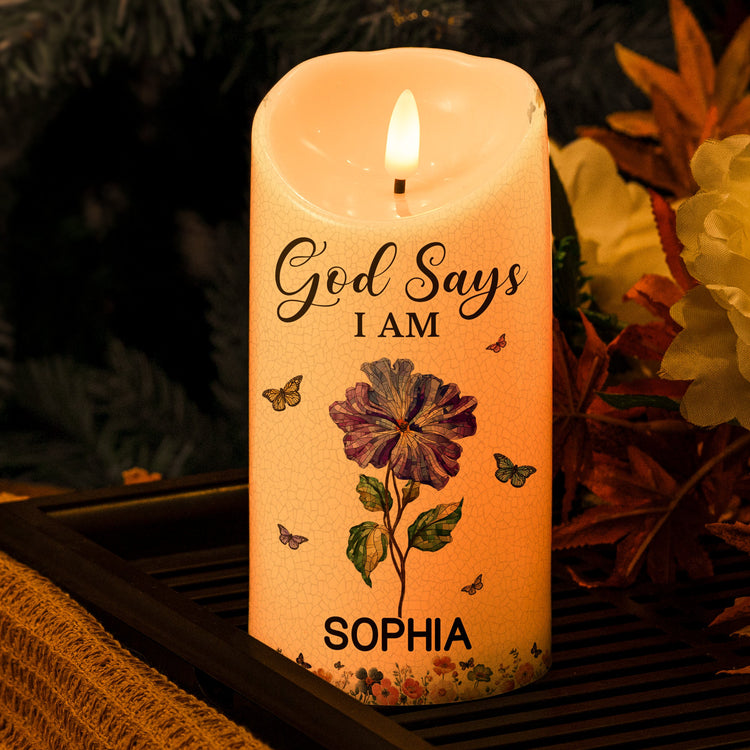 God-Says-I-Am-Name-Letter-In-Bible-Personalized-LED-Candle_2