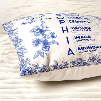 God-Says-I-Am-Name-Letter-In-Bible-Toile-De-Jouy-Style-Personalized-Pillow_3