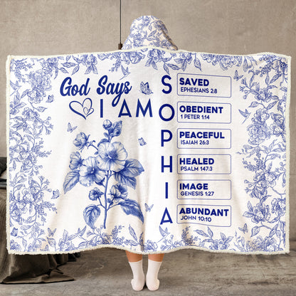 God-Says-I-Am-Name-Letter-In-Bible-Toile-De-Jouy-Style-Personalized-Wearable-Blanket-Hoodie_0