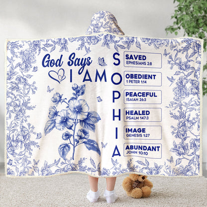God-Says-I-Am-Name-Letter-In-Bible-Toile-De-Jouy-Style-Personalized-Wearable-Blanket-Hoodie_3