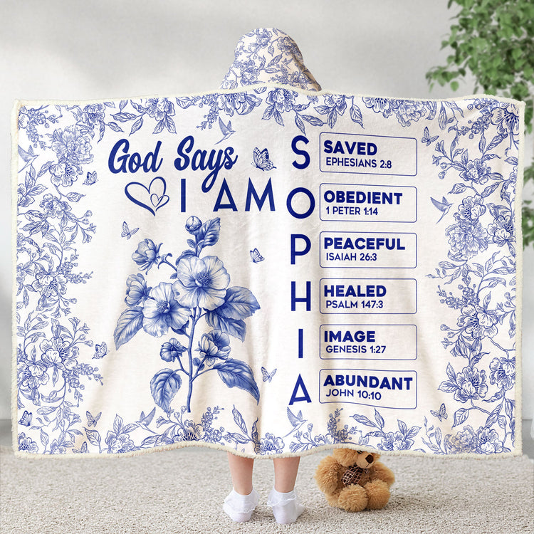 God-Says-I-Am-Name-Letter-In-Bible-Toile-De-Jouy-Style-Personalized-Wearable-Blanket-Hoodie_3
