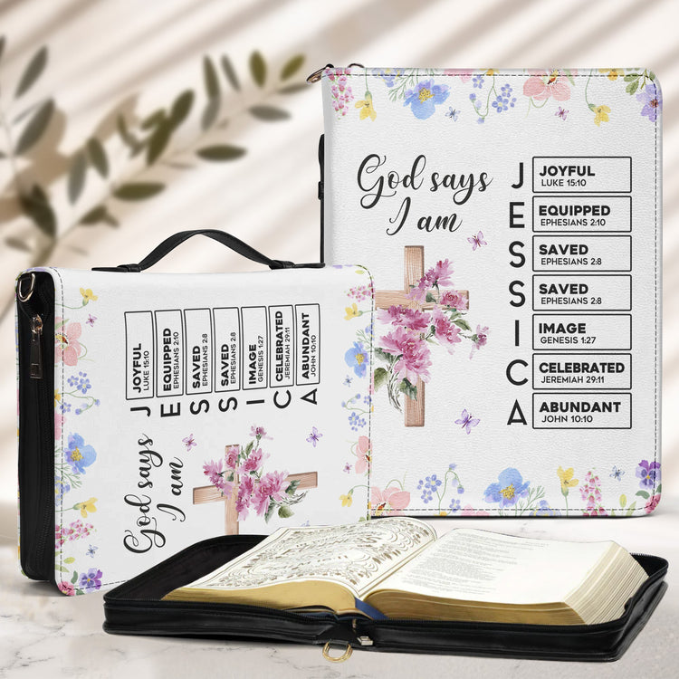 God-Says-I-Am-With-Name-Letter-In-Scripture-Christian-Gift-Personalized-Bible-Cover-1