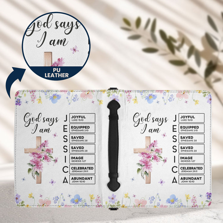 God-Says-I-Am-With-Name-Letter-In-Scripture-Christian-Gift-Personalized-Bible-Cover-3