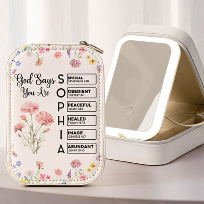 God-Says-You-Are-Custom-Birth-Flower-_-Name-In-Bible-Verses-Custom-Makeup-Box-With-LED-Mirror_1