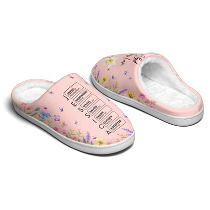 God_Says_I_Am_Custom_Name_Birth_Flower_For_Her_Personalized_Slippers_6