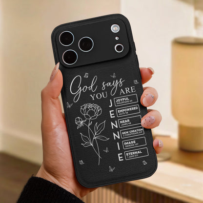 God_Says_I_Am_Custom_Name_In_Bible_Verse_Birth_Flower_Personalized_Phone_Case_2