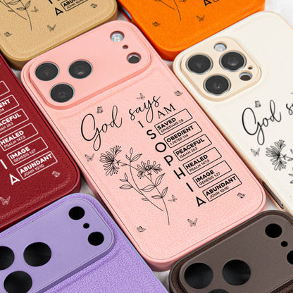 God_Says_I_Am_Custom_Name_In_Bible_Verse_Birth_Flower_Personalized_Phone_Case_4