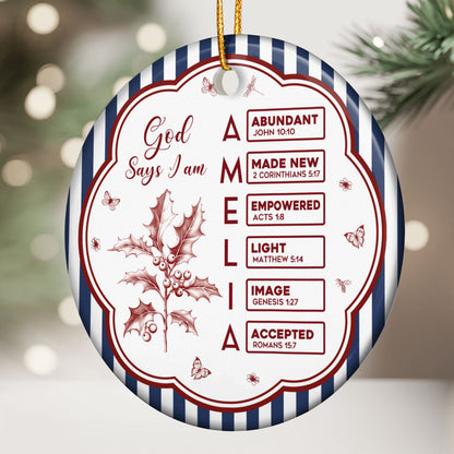 God_Says_I_Am_Striped_Pattern_Gifts_For_Her_Christmas_Ornament_Personalized_Ornament_3