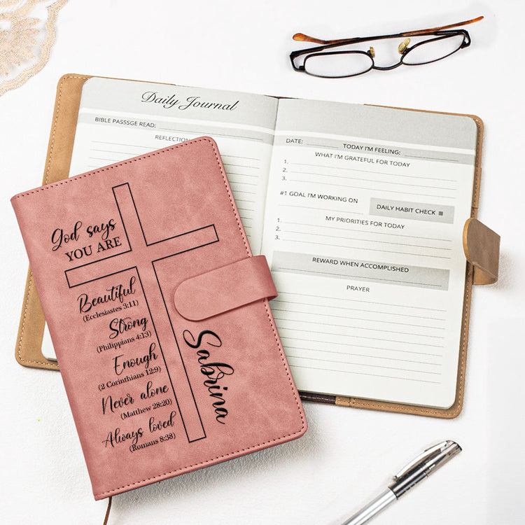 God_Says_You_Are_Religious_Journal_Personalized_Leather_Prayer_Journal_1