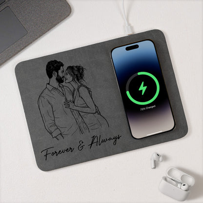 I_Love_You_Sketch_Line_Art_Anniversary_Gift_For_Him_Her_Personalized_Leather_Charging_Mat_4