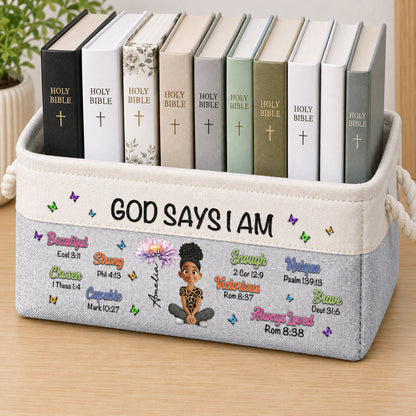 Kid-Birth-Flower-God-Says-I-Am-Personalized-Storage-Basket-2