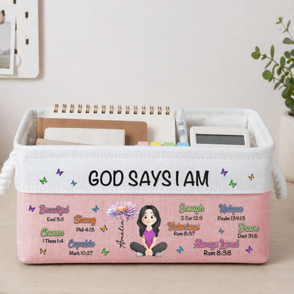 Kid-Birth-Flower-God-Says-I-Am-Personalized-Storage-Basket-3