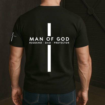 Man_Of_God_Custom_Family_Name_On_Sleeve_Pride_Christian_Gifts_For_Men_Husband_Dad_Personalized_Shirt_3