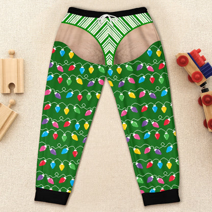 Personalized Funny Men Underwear, Gift Christmas Pajama Pants For Men - Personalized Sweatpants