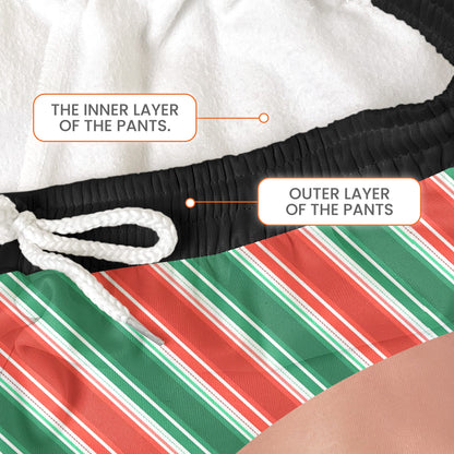 Personalized Funny Men Underwear, Gift Christmas Pajama Pants For Men - Personalized Sweatpants