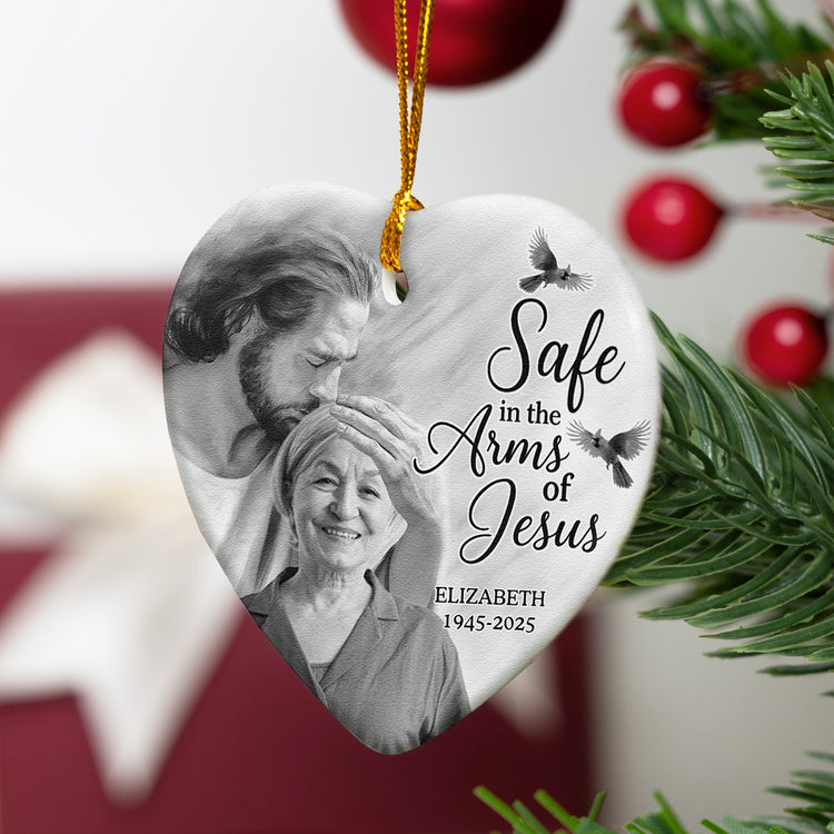 Safe-In-The-Arm-Of-Jesus-Personalized-Ceramic-Photo-Ornament_4