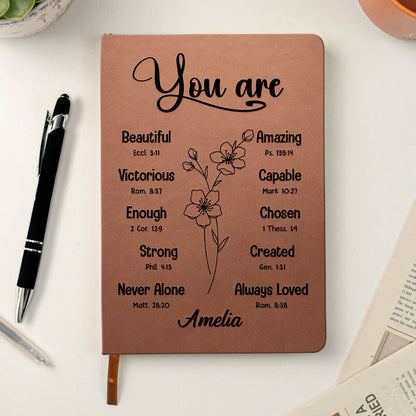 You-Are-Bible-Verse-Christian-Gift-For-Women-Personalized-Leather-Journal-3_607b7ee2-de9b-4b32-b554-31626a68792f