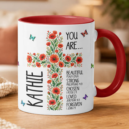 birth-flower-cross-you-are-bible-verse-affirmations-personalized-mug-2