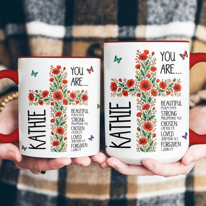 birth-flower-cross-you-are-bible-verse-affirmations-personalized-mug-4