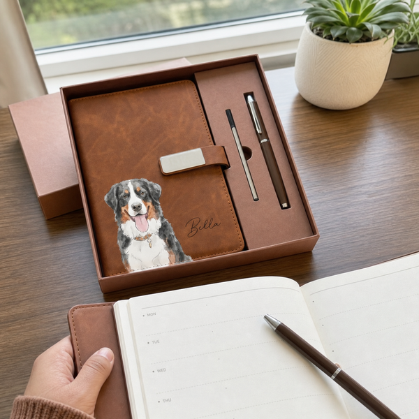 Olivia R., Pet Portrait Notebook Set